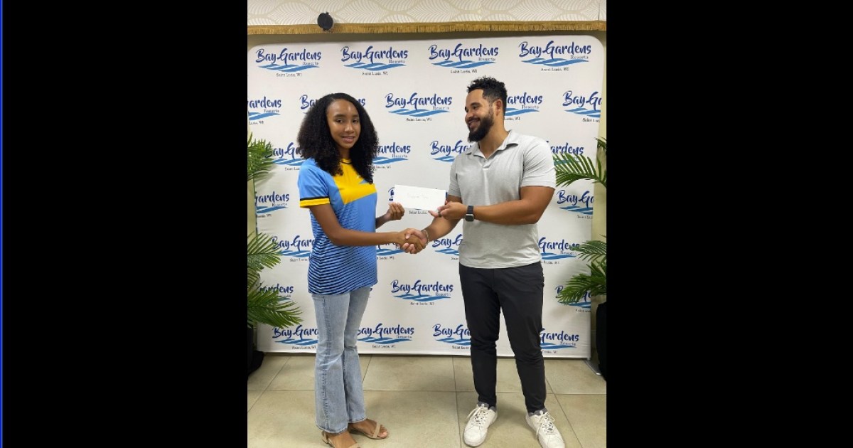 Bay Gardens Resorts honours Saint Lucia’s CARIFTA stars at special prize giving ceremony
